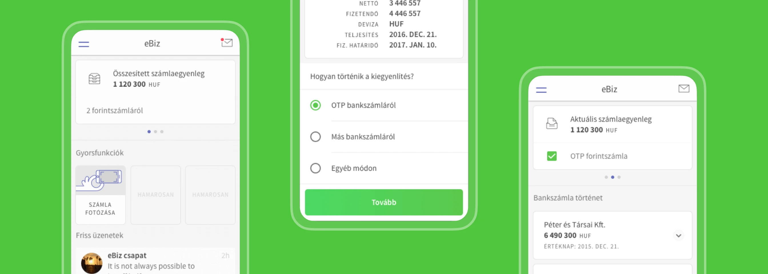 OTP eBiz SME accounting and finance platform